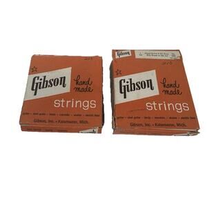 Vintage Gibson Ukulele Strings Full Set & Another Second & Fourth String